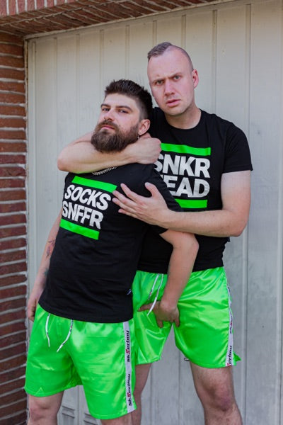 Sk8erboy® short de sport vert fluo