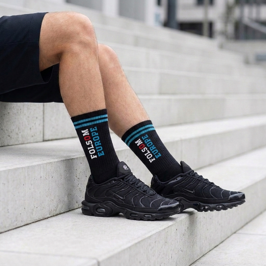 FOLSOM EUROPE X Sk8erboy® GOOD BOY Chaussettes noir