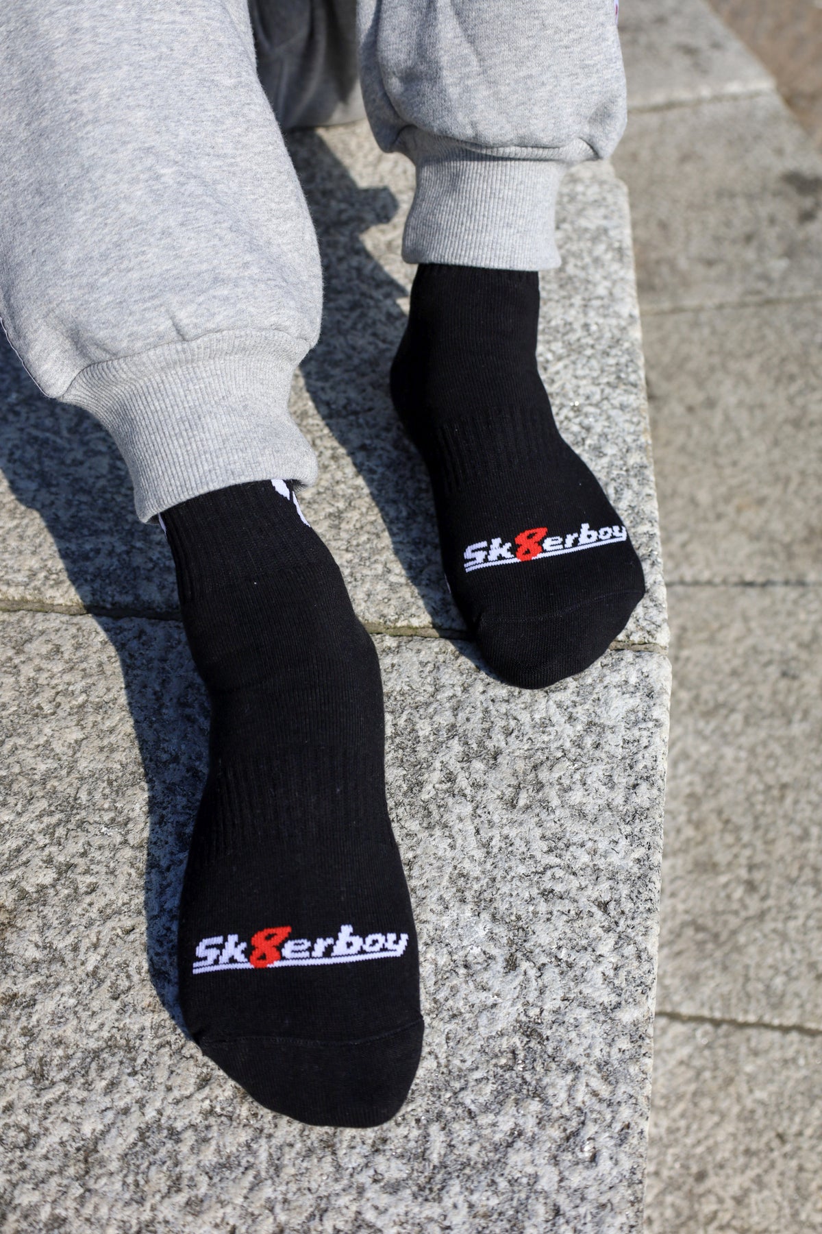 Sk8erboy® PUPPY Short Crew Socks black