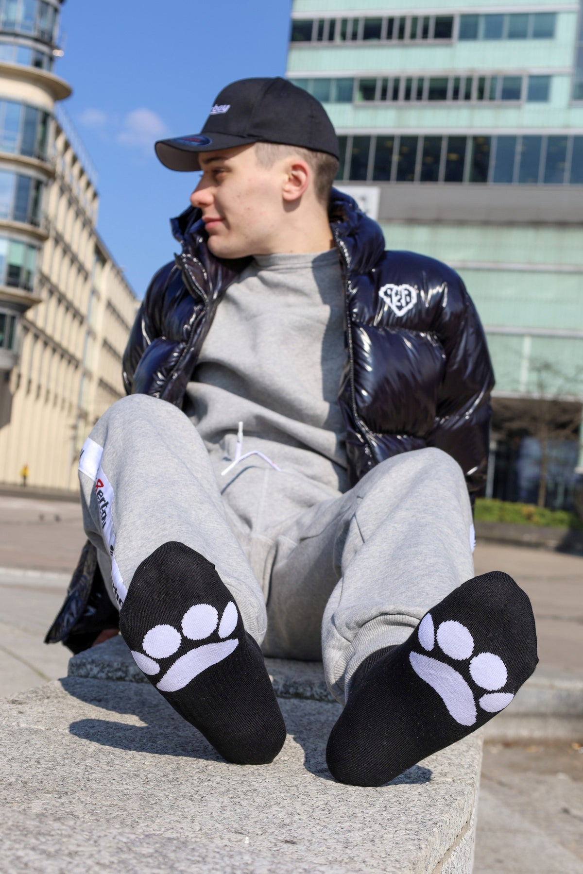 Sk8erboy® PUPPY Short Crew Socks black