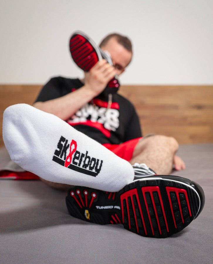 Chaussettes courtes Sk8erboy® blanches