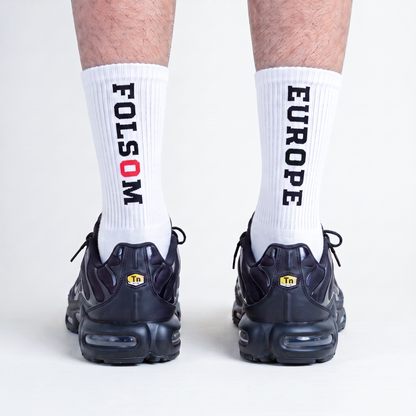 FOLSOM EUROPE X Sk8erboy® SNIFF ZONE Socks White