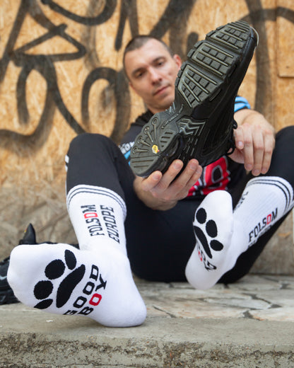 FOLSOM EUROPE X Sk8erboy® GOOD BOY Chaussettes blanches