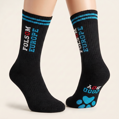 FOLSOM EUROPE X Sk8erboy® GOOD BOY Chaussettes noir