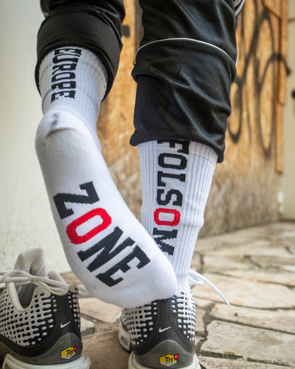 FOLSOM EUROPE X Sk8erboy® SNIFF ZONE Socks White