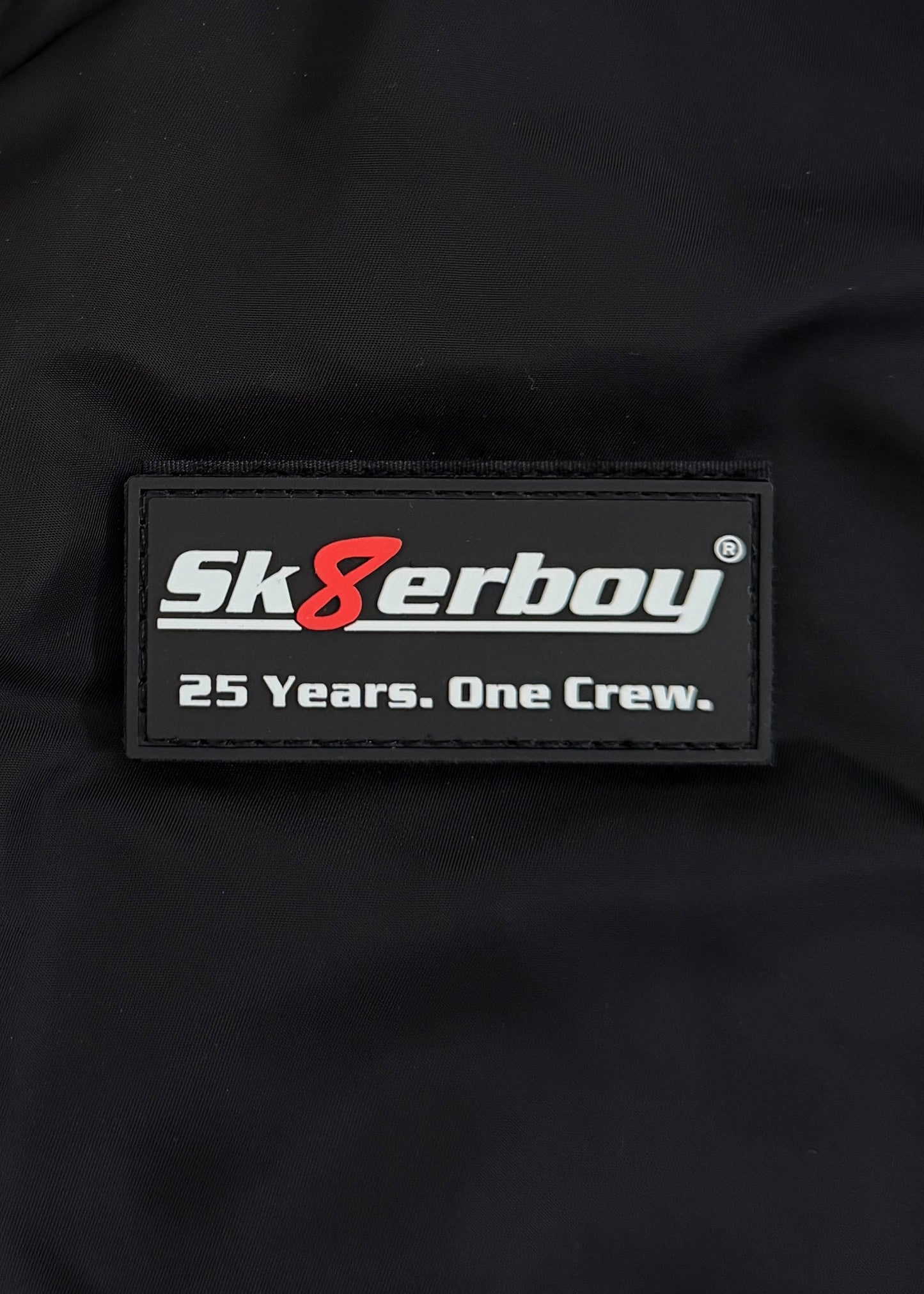 Sk8erboy® RUBBER PATCH – 25 Years. One Crew.